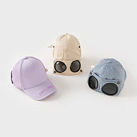 88VIP：戴维贝拉 包邮戴维贝拉儿童帽子2024夏季男童遮阳帽飞行员女童墨镜棒球帽
