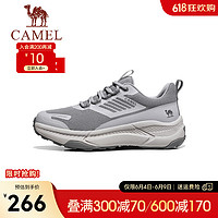 骆驼（CAMEL）【云翼】时尚运动鞋2024夏季百搭网面透气舒适男女鞋款 G24M566692 银河灰女 35