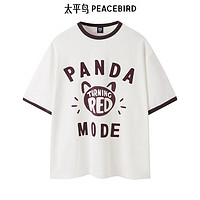 PEACEBIRD 太平鸟 男装短袖t恤合集 撞色领子款B3DAD2202 L