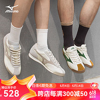 Mizuno 美津浓 24春男鞋 经典复古跑步鞋 休闲运动鞋LG 60S 04/米白/冷灰 42