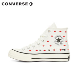 converse匡威官方chuck70撞色爱心帆布鞋潮流百搭休闲鞋a01601c白红a0