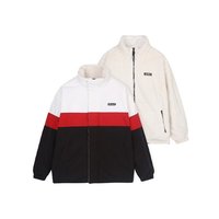 WHO.A.U 夹克韩版宽松舒适拼色时尚休闲款WHJJA4T03U