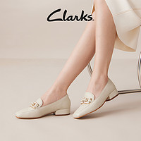 88VIP：Clarks 其乐 女鞋赛伦系列女鞋春夏乐福鞋通勤休闲方根舒适单鞋女