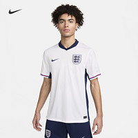 NIKE 耐克 官方英格蘭隊主場男速干足球球衣夏季條紋時尚舒適FJ4285