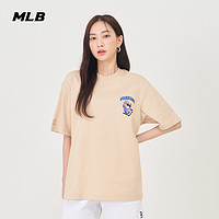 88VIP：MLB官方男女情侣皱眉熊圆领短袖卡通俏皮运动T恤24夏季新款TSE02