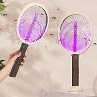 汉世刘家 电蚊拍充电式强力灭蚊拍灭蚊灯二合一不电人驱蚊神器苍蝇