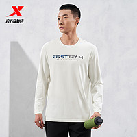 XTEP 特步 运动长袖男2024春季新款高弹跑步训练男运动上衣976129030105