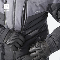 DECATHLON 迪卡儂 戶外滑雪服男保暖防水透氣正品滑雪羽絨服夾克OVW3