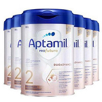 今日必买：Aptamil 爱他美 婴幼儿配方奶粉 2段 800g*6罐