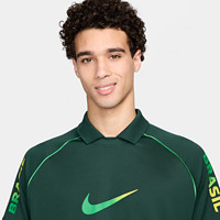 NIKE 耐克 官方巴西隊男子速干足球球衣夏季針織印花透氣網眼FZ2949