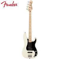 Fender 芬達 吉他Affinity BASS PJ 4弦入門初學電貝司楓木指板 白色