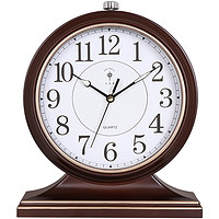 POLARIS 北極星 掛鐘 古典歐式座鐘表復古客廳裝飾臺鐘創意12英寸臥室床頭時鐘72214夜光款