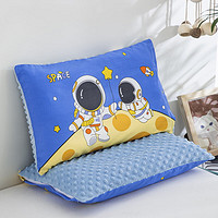 精品嬰兒枕頭可拆兒童可水洗 太空人 6-15大童枕套+枕芯40*60±4一只