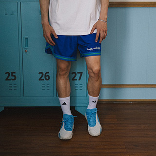 adidas 阿迪达斯 米切尔5代签名版专业篮球鞋 蓝色夏季男女新款adidas阿迪达斯官方