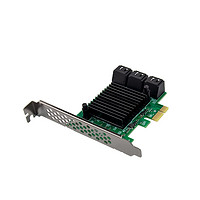 宏日 MKHR13 SATA PCI-EX1阵列扩展模块6G