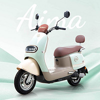 AIMA 愛瑪 2024新款優貝電動摩托車60V20鉛酸電池電動車