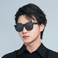 Xiaomi 小米 米家方框时尚太阳镜 黑色