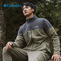 哥伦比亚 户外男子简约立领时尚外套保暖舒适抓绒衣AE0560