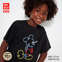 UNIQLO 优衣库 童装男女童UT Mickey Stands印花T恤短袖迪士尼新款468628