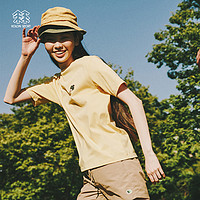 KOLON SPORT KOLONSPORT可隆戶外露營系列男女同款戶外環保圖案圓領短袖T恤