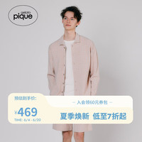 gelatopique24春夏新品男女同款睡裤彩色格纹系带短裤PHNP241952 粉色
