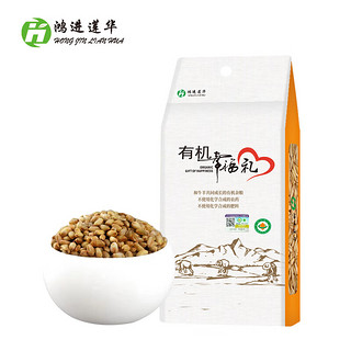 鸿进莲华有机带皮小麦860g(430g*2袋)五谷杂粮主食粗粮米饭 粥米伴侣 有机带皮小麦860g(430g*2）