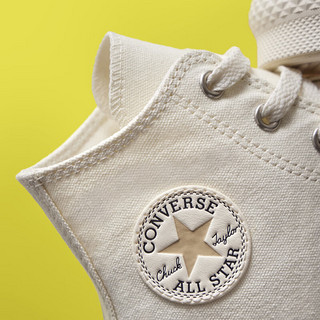 匡威（Converse） All Star EVA Lift大童简约帆布厚底鞋A10252C A10252C 38.5码