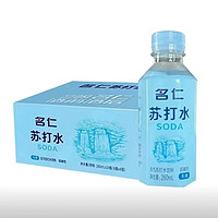 mingren 名仁 苏打水原味柠檬清新薄荷味375ml瓶装6个柠檬味苏打水饮品饮料 原味苏打260*24瓶