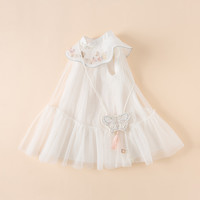 davebellakids 戴维贝拉夏装儿童洋气公主裙女童连衣裙中大童国风裙