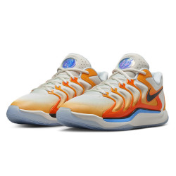nike耐克kd17杜兰特17橙白黑男子低帮防滑耐磨实战篮球鞋fj9488700fj9