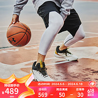 安德玛 春夏HOVR Havoc 5 Clone情侣篮球运动鞋3025605 白色100 42.5