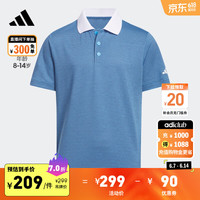 adidas高尔夫运动短袖POLO衫男大童儿童夏季新款阿迪达斯官方 学院藏青蓝 1