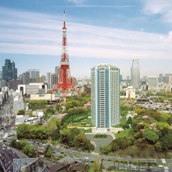 暑期不加价，毗邻东京铁塔！日本东京皇家王子大饭店花园塔 豪华双床房（禁烟）1晚套餐（可带1名5岁以下儿童）