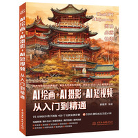 AI短视频生成与制作从入门到精通 生成指令 以文生图 以图生图AI绘画 AI摄影