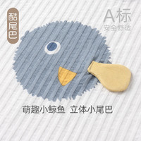 酷尾巴婴幼儿短袖T恤衫宝宝纯棉衣服婴儿上衣夏季薄款夏装外出A类