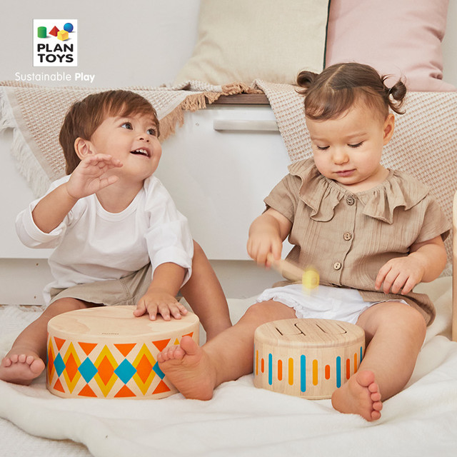 88VIP：PLAN TOYS plantoys非洲手鼓益智玩具音乐启蒙打击儿童男女进口高端圣诞礼物