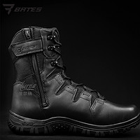 BATES 貝特斯陸戰靴男作戰靴 拉鏈8寸高幫戰術靴秋冬防水透氣5581