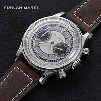 Furlan Marri 機械式石英表Castagna計時碼表復古風弗蘭瑪瑞手表