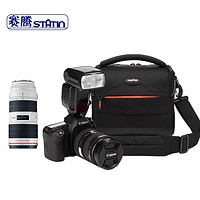 STATIN 賽騰 KB02E 單反相機包 一機兩鏡 佳能尼康攝影包商務休閑簡約款