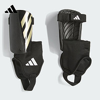 adidas足球运动护腿板男大童儿童阿迪达斯IP3996 黑色/金/白 L