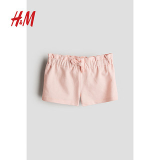 H&M2024夏季童装女婴幼童短卫裤1237073 深灰色 90/50