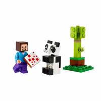 LEGO 乐高 我的世界系列 30672 史蒂夫和熊猫宝宝