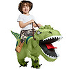USKBOS 美科博士 万圣节儿童服装骑恐龙坐骑裤子玩具搞怪霸王龙小恐龙充气衣服儿童