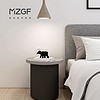 MZGF 木智工坊 M92 现代简约床头柜 布艺