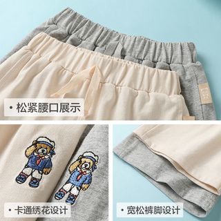 咔咔熊猫婴儿衣服休闲短裤夏装男童女宝宝夏款儿童薄款裤子夏季