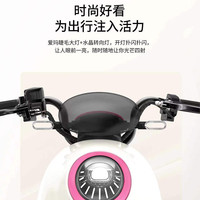爱玛石墨烯电池60V高速电瓶车代步长续航轻便男女电动摩托车