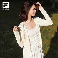FILA 斐樂 UPF50+涼感防曬衣丨FILA斐樂官方運動外套女裝夏季新款上衣皮膚衣