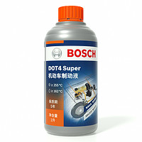 BOSCH 博世 剎車油DOT4 Super制動液剎車液 升級版 汽車剎車油通用型1L