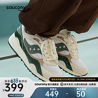 saucony 索康尼 SHADOW6000复古运动休闲鞋款夏季运动鞋 白绿5 43
