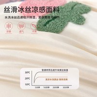 夏季冰丝四件套2024夏凉被套罩床单春秋款床上用品单人三件套